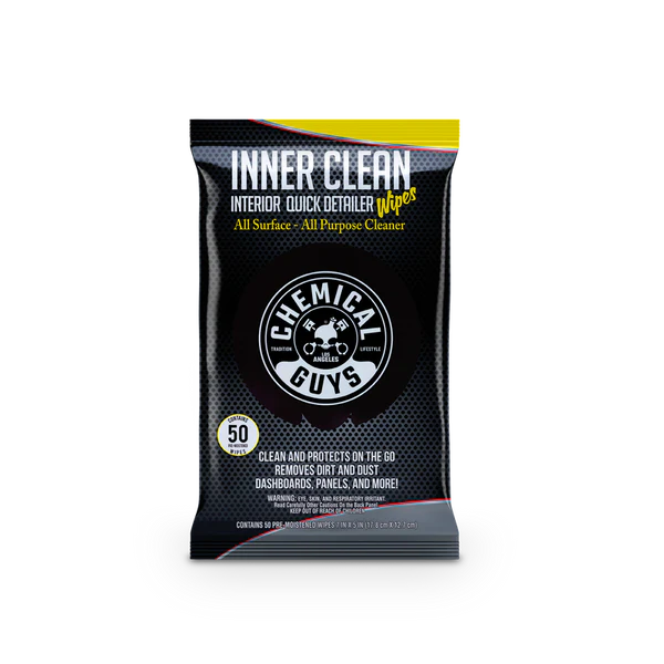 Innerclean Interior Quick Detailer & Protectant Car Wipes