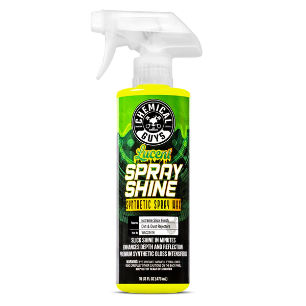 Lucent Spray Shine Synthetic Spray Wax (16oz)