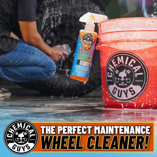 Sticky Gel Citrus Wheel Cleaner