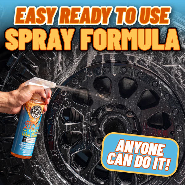 Sticky Gel Citrus Wheel Cleaner