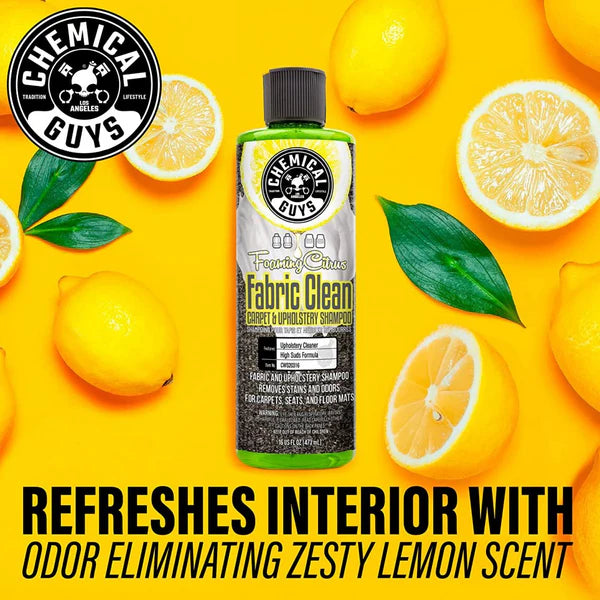 Foaming Citrus Fabric Clean Carpet & Upholstery Shampoo (16oz)