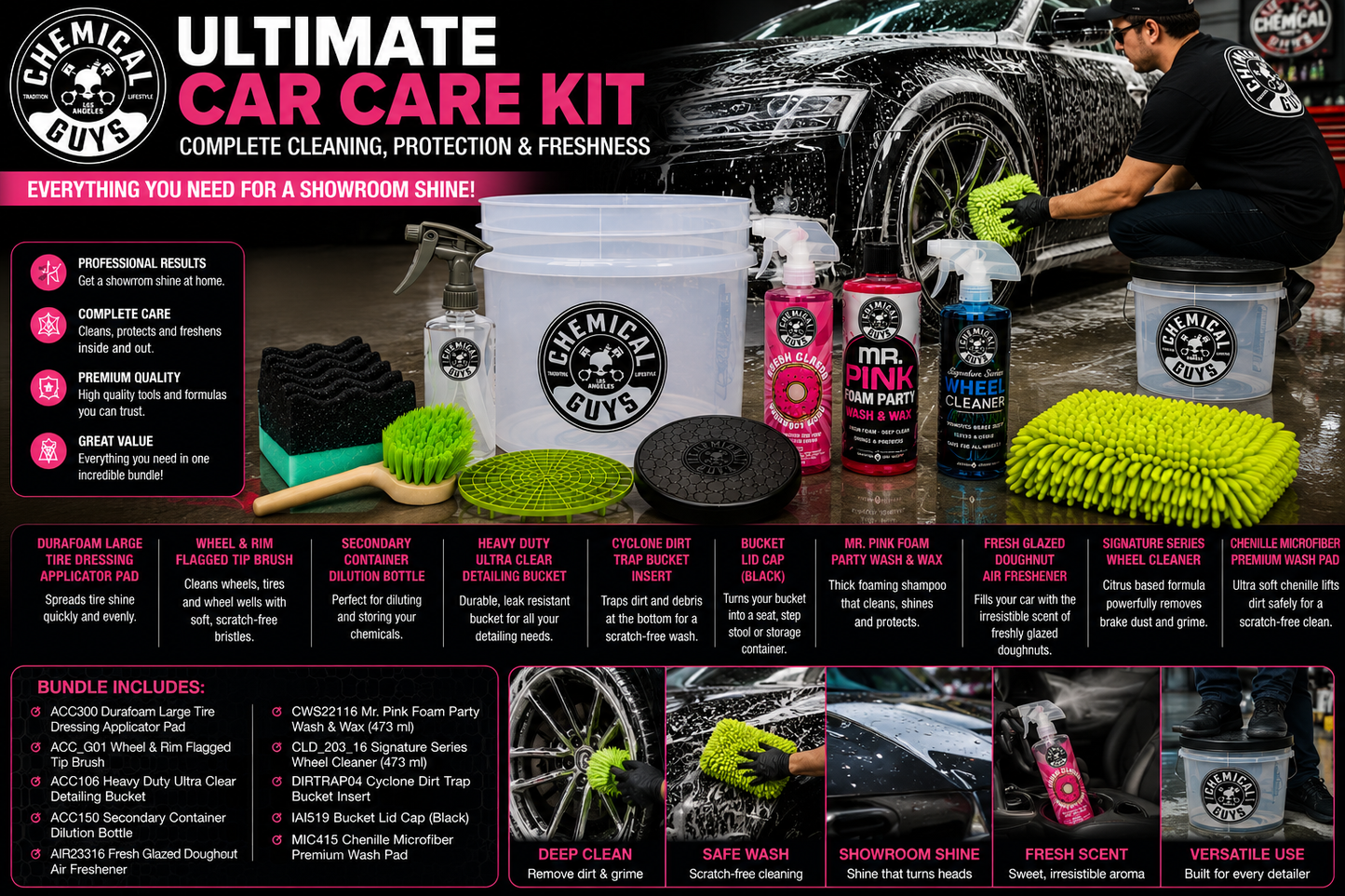 Chemical Guys Ultimate Car Care Kit
