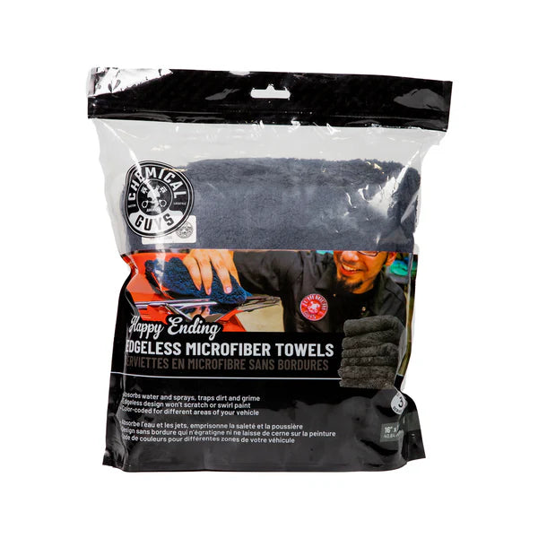 Happy Ending Towel 3 Pack (Black)
