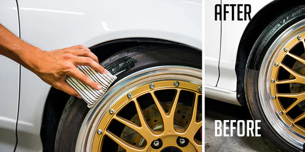 Gel Black Forever Trim & Tire Shine